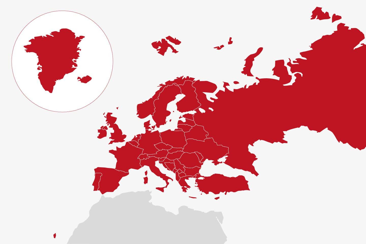 Kort over europa: Rejseforsikring med Europæisk dækning